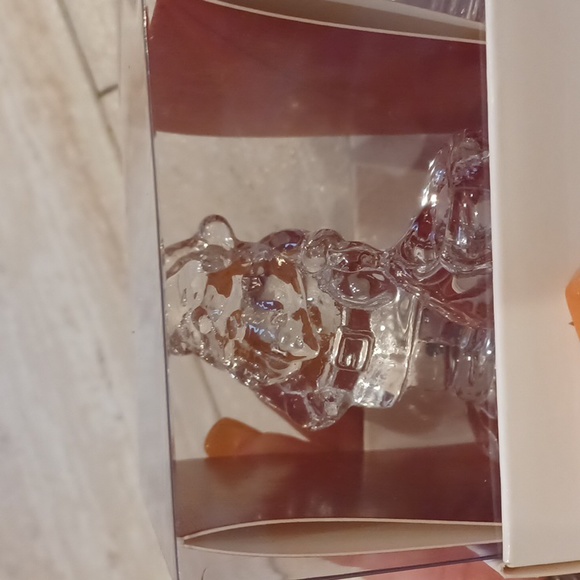 NIB Williams-Sonoma Santa Tiny Taper Set of 4 Glass Candle Holders - Picture 2 of 6